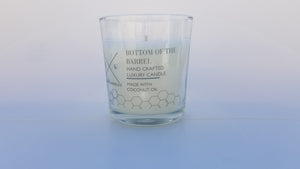 7 oz. Candle Bottom of the barrel